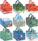 Christmas Gift Bags,18 PCS Large Reusable Christmas Tote Bags with Handles, Christmas Treat Bags, Multifunctional Non-Woven Christmas Bags for Gifts Wrapping, Shopping, Xmas, Party Favor Bags, 12.8" x
